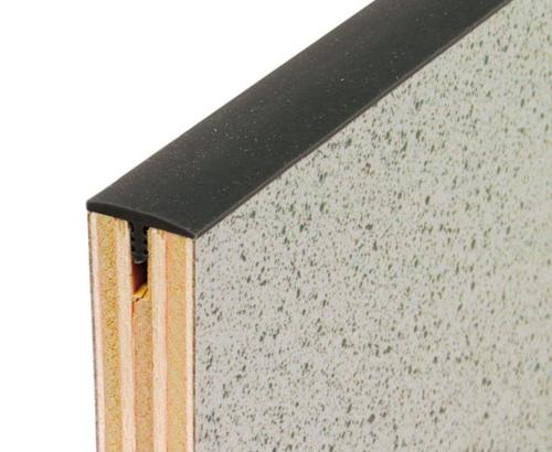 PROFIL T STANDARD 15mm - GRIS FONCE - rouleau de 40m