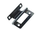 CHARNIERES COUDEES ACIER LAITON 50mm - LOT DE 4 