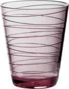 VERRE POLYCARBONATE ONDA ROSE 300ml A L'UNITE