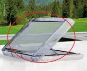 CAPOT DE REMPLACEMENT POUR LANTERNEAU REMIS  90 X 60 CM