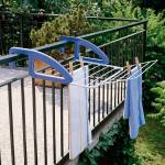 SECHOIR A  LINGE POUR REBORD BALCON / FENETRE