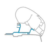 ADAPTATEUR MASTER>2011 et CARAVANE 3.00m pour PERFECTROOF PR200/2500 DOMETIC