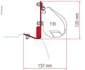 KIT ADAPTATEUR pour store  F45 sur Ford Custom 