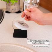 CAPUCHON DE VERRE À PIED MAGNETIQUES NANO-GEL-PAD GRIS SILWY®