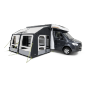 AUVENT GONFLABLE KAMPA MOTOR RALLY AIR PRO 330 M - hauteur 265 à 295cm 