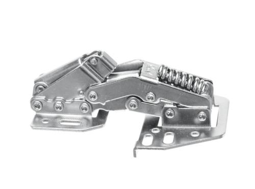 CHARNIERE DE MEUBLE A 2 RESSORTS + SOFT CLOSE SYSTEM 88x60mm - boite de 2 pièces