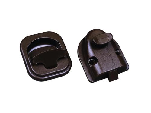 POIGNEE DE PORTE POUR TOILETTES BRUN