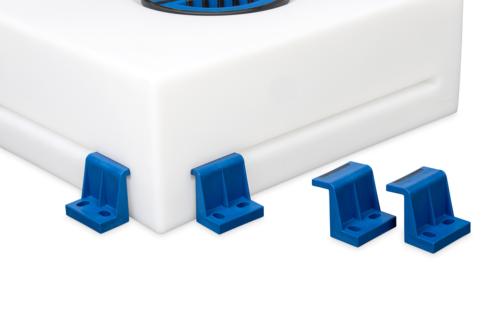 Supports de fixation pour réservoir d'eau