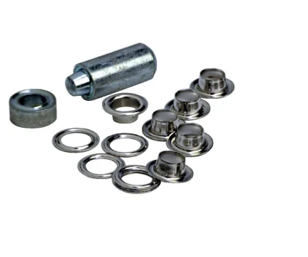 OEILLETS RONDS 11mm + OUTIL DE POSE - BOITE DE 25