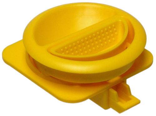 POIGNEE DE PORTE REIMO RONDE JAUNE