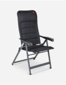 FAUTEUIL DE CAMPING CRESPO AIRDELUXE L, NOIR (AP-240) 