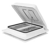 LANTERNEAU TURBO VENT DE FIAMMA capot blanc  AVEC THERMOSTAT TOUCHE SENSITIVE