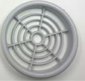 GRILLE VENTILATION MEUBLE RONDE 60mm GRIS