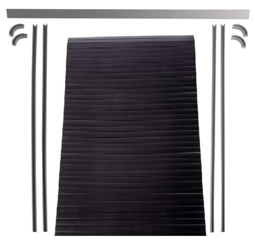 KIT DE VOLET ROULANT NOIR POUR AMENAGEMENT FOURGON CARBEST