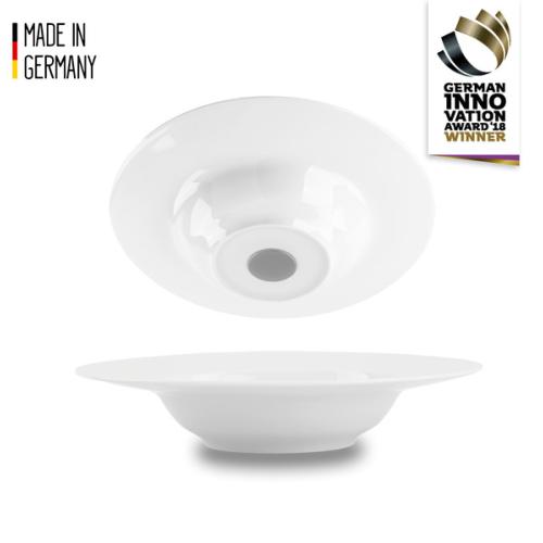 ASSIETTE GOURMET EN PORCELAINE  SILWY® POUR SUPPORT MAGNETIQUE