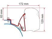 ADAPTATEUR DEEP BLACK FIAMMA F43 POUR VW T5/T6/T6.1 CALIFORNIA