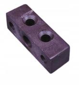 CONNECTEUR RECTANGULAIRE BRUN 38 x 13 x 13 mm - BOITE DE 10