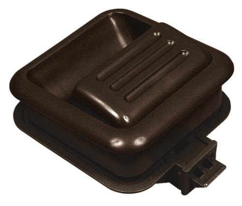 POIGNEE DE MEUBLE 5x5cm REIMO 2000 BRUN