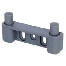 GACHE ANTI VRIBATION en ABS, 53x16x11mm