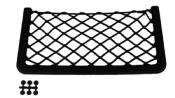 FILET DE RANGEMENT SUR CADRE NYLON NOIR - 366 X 180 mm