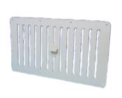 GRILLE VENTILATION OBTURABLE BLANCHE 385X220mm