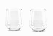 2 VERRES À EAU TRANSPARENTS  - 365 ML- NOUVEAU DESIGN 