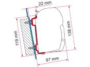 ADAPTATEUR FIAMMA F45 POUR VW CRAFTER/ TRANSIT/ SPRINTER  H2 H3