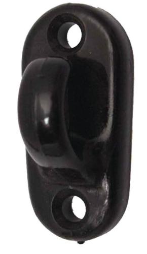 CROCHET NYLON NOIR A VISSER 40 x 18 mm