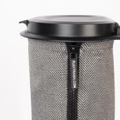 POUBELLE SOUPLE FLEXTRASH M  grise - 5 LITRES