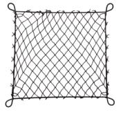 FILET ELASTIQUE VIDE-POCHE 400x200 mm NYLON NOIR SANS CADRE