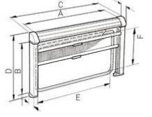 STORE CASSETTE RASTROLLO 3000 SEITZ blanc 1560X810mm