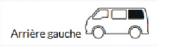 BAIE FIXE GAUCHE ARRIERE CITROEN SPACETOURER/JUMPY/EXPERT LONG L3 - APRES 2016