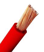 FIL ELECTRIQUE CABLE MULTIBRIN 12V SOUPLE 10 mm2 - ROUGE - au mètre