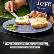 ASSIETTE PLATE EN PORCELAINE OCEAN SILWY® POUR SUPPORT MAGNETIQUE