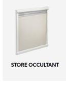 CASSETTE DOMETIC "DB1R" + STORE ROULANT + MOUSTIQUAIRE  (1180 x 530 MM)