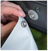 BAVETTE POUR PASSAGE DE ROUE