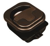 POIGNEE DE PORTE REIMO OVALE BRUN