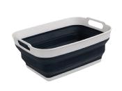 Panier/bac pliable avec égouttoir