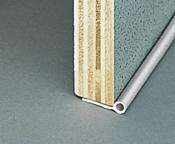 PROFIL DE SOL CACHE DECOUPE JONC 5MM ARGENTE X5M