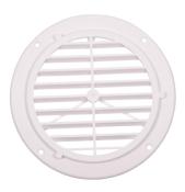 GRILLE DE VENTILATION BLANCHE RONDE 164/128mm