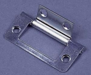 CHARNIERE PLATE ACIER GALVANISE 50mm - BOITE DE 4