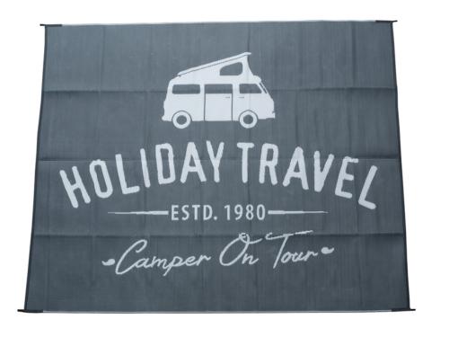 TAPIS DE SOL en POLYPROPYLENE 400g/M² HOLIDAY TRAVEL - 260 x 250cm 