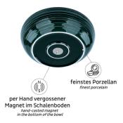 GRAND BOL VERT FORET EN PORCELAINE  SILWY® POUR SUPPORT MAGNETIQUE