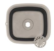 Lavabo pliable avec vidange