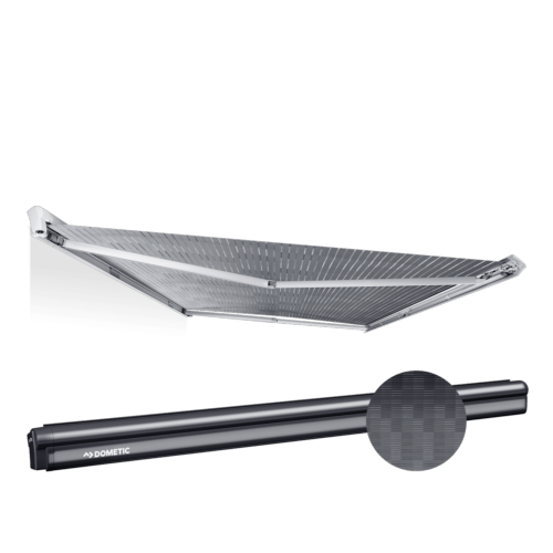 STORE A CASSETTE NOIR DOMETIC PerfectWall PW 1500 Ouverture Manuelle - 400cm