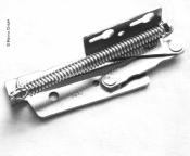 CHARNIERE CISEAU ARTICULEE POUR PORTE PLACARD - 2 pièces