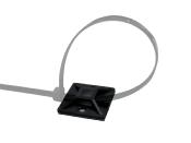 BASE ADHESIVE CARBEST 20x20mm POUR ATTACHE CABLE SERREFLEX - lot de 50