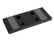 Porte-verres à pied pour 2 ou 3 verres jusqu'à Ø 86 mm