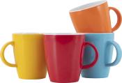 lot de 4 mugs Color line - Rainbow -