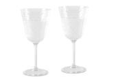 LOT DE 2 VERRES À VIN - 300 ML 